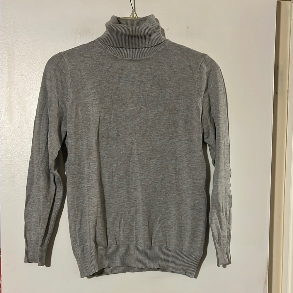 Joseph A gray turtleneck sweater
